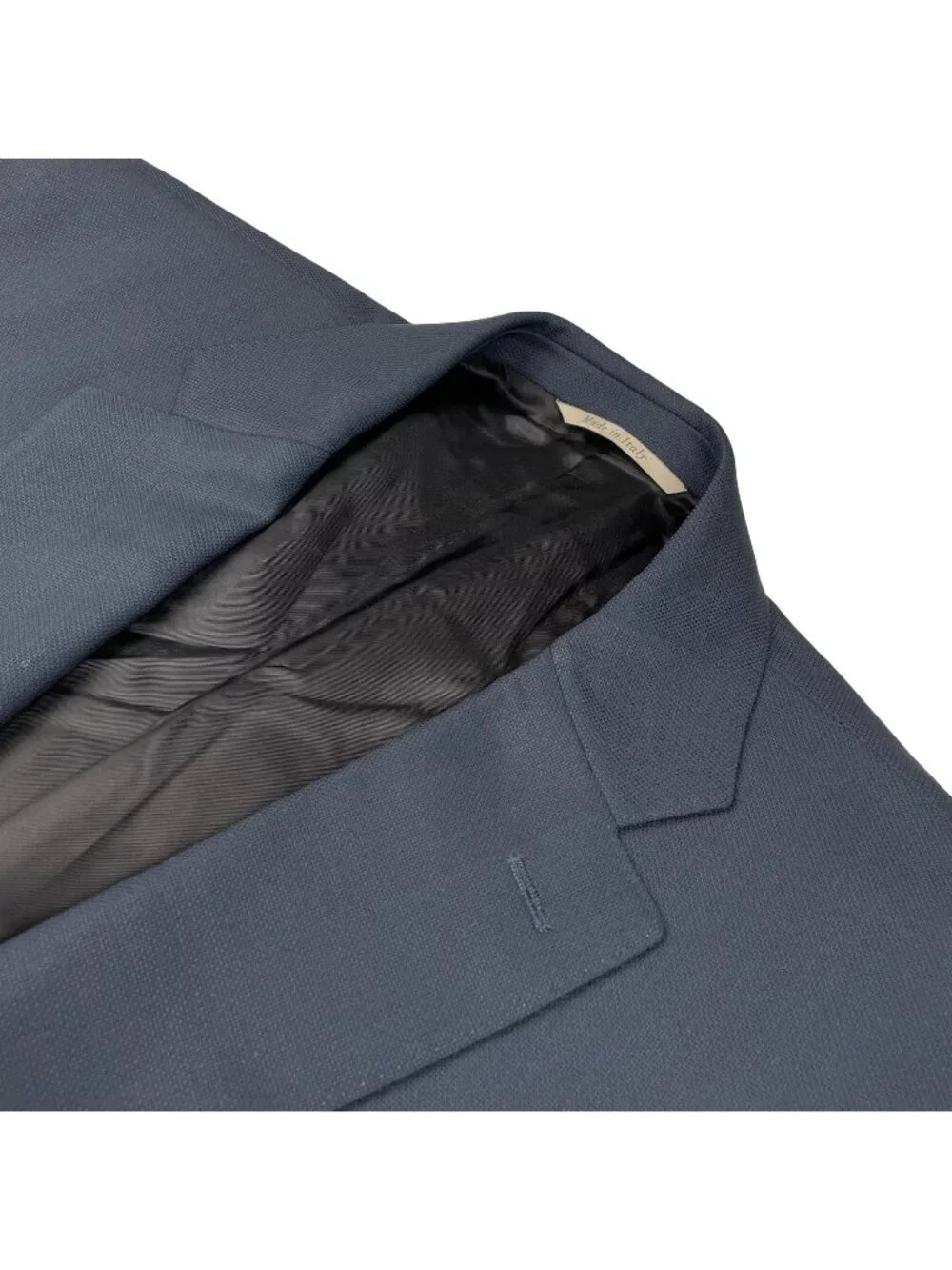 Canali Slate Blue Textured Wool Sport Coat